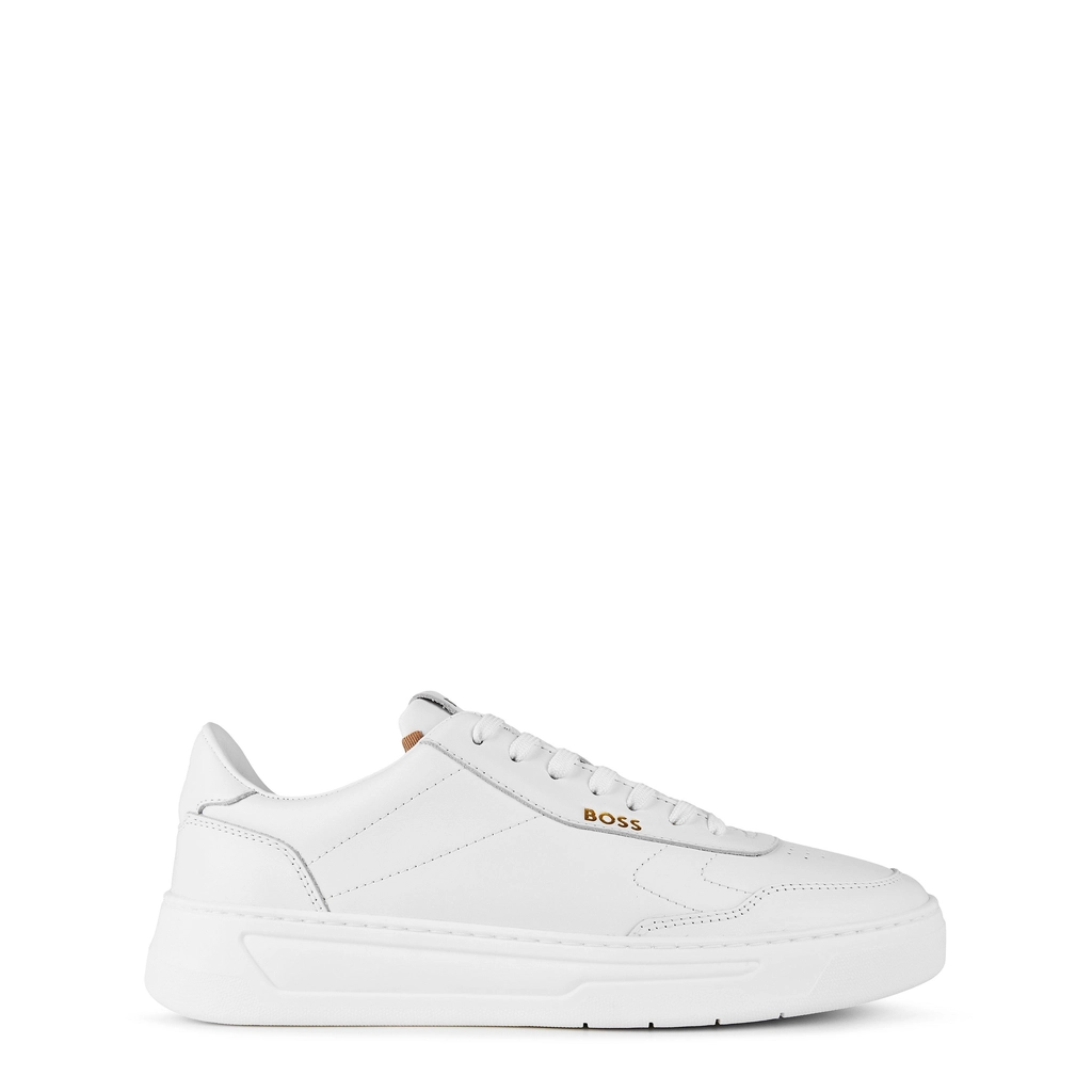 Hugo Boss Baltimore Tennis Style Trainer - White 100
